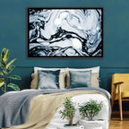 Foam Swirl Abstract Wall Art
