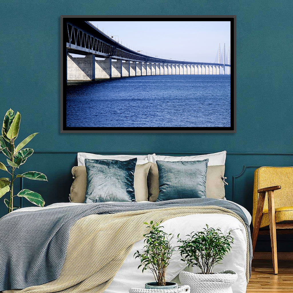 Oresund Bridge Perspective Wall Art