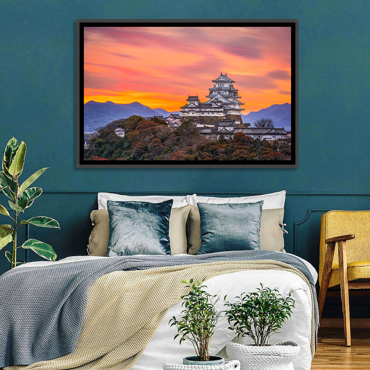 Himeji Castle Wall Art