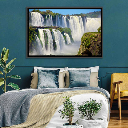 Iguazu Falls Observation Walkway Wall Art