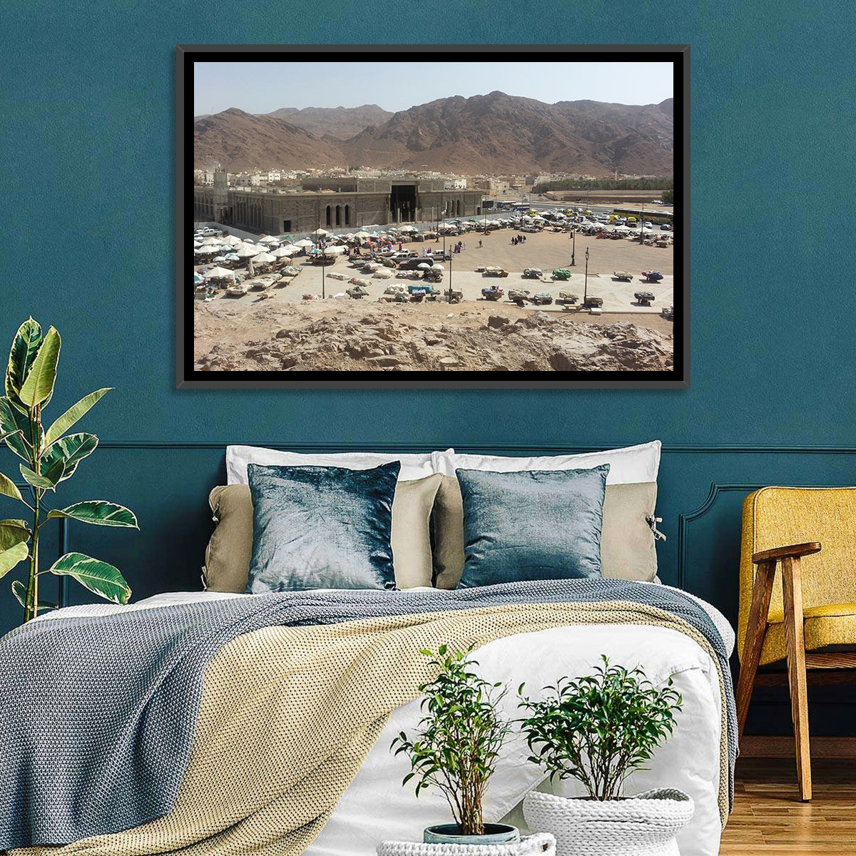 Mount Uhud Medina View Wall Art