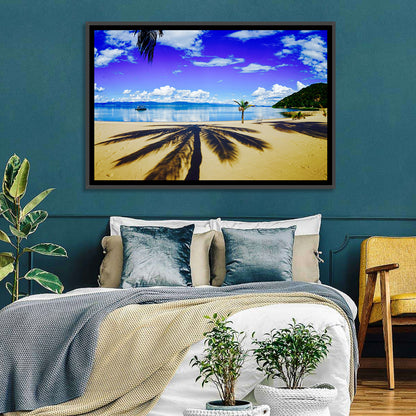 Lake Malawi Palm Shadow Wall Art