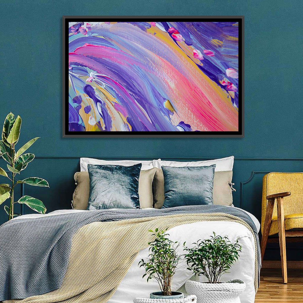 Sliding Hill Brushstrokes Wall Art