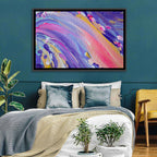 Sliding Hill Brushstrokes Wall Art