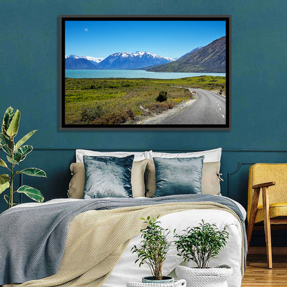 Winding Road at Lake Ohau Wall Art