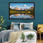 Island Lake Reflection, Montana Wall Art