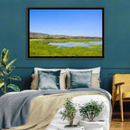 Uchali Lake Algae Reflection Wall Art