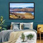 Kamloops Lake Mountain Reflection Wall Art