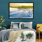 Matanuska Glacier at Sunset Wall Art