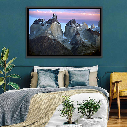 Los Cuernos Peak Valley, Torres Del Paine Wall Art