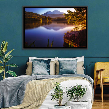 Mt Shasta Reflection at Lake Siskiyou Wall Art