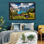 Oeschinensee Summer Landscape Wall Art