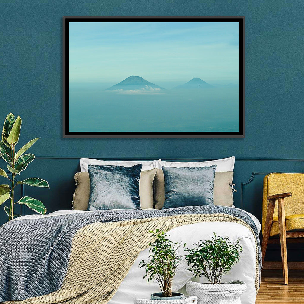 Sumbing and Sindoro Volcanoes Wall Art