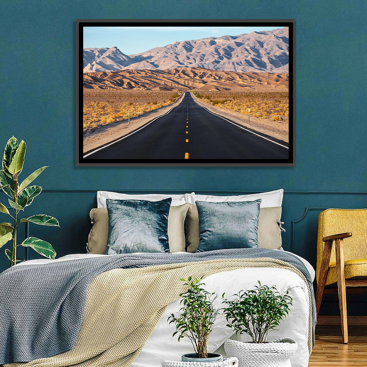 Death Valley Desert Road Wall Art