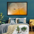 Dandelion Seed with Droplet Wall Art