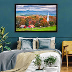 Peacham Autumn Pasture Wall Art