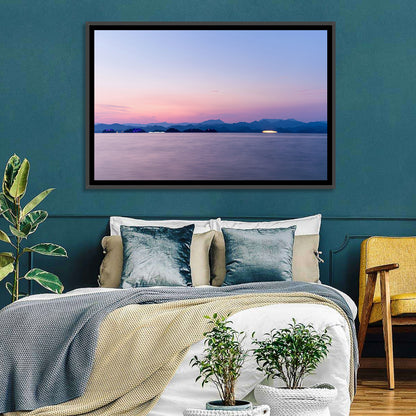 Hangzhou Thousand Island Lake at Dusk Wall Art