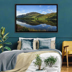 Irish Lake Reflection Wall Art