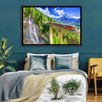 Gornergrat Tourist Train Wall Art