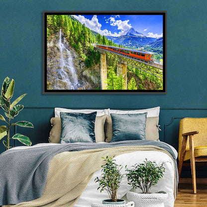 Gornergrat Tourist Train Wall Art