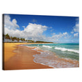 Palm Lined Tropical Coast Wall Art