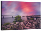 Amelia Island Sunset Bridge Wall Art