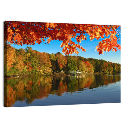 Autumn at Lake Iroquois Wall Art