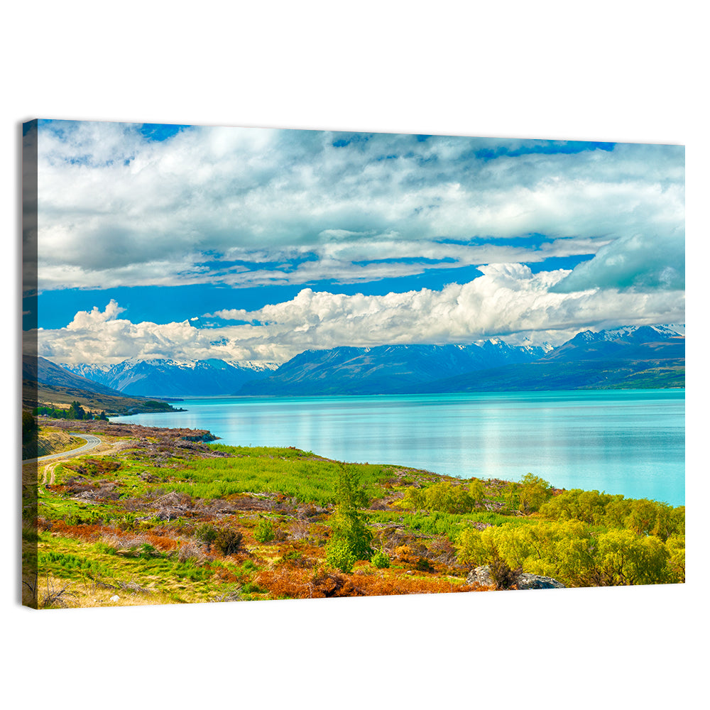 Turquoise Lake Pukaki with Mount Cook Wall Art