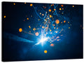 Welding Sparks Close-up Wall Art