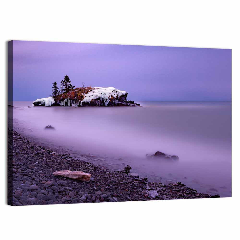 Lake Superior Pine Island Wall Art