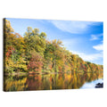 Lake Surprise Autumn Reflection Wall Art