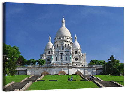 Sacre Coeur Basilica Steps, Paris Wall Art
