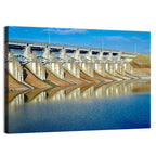 Lavon Dam Spillways Wall Art