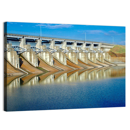 Lavon Dam Spillways Wall Art