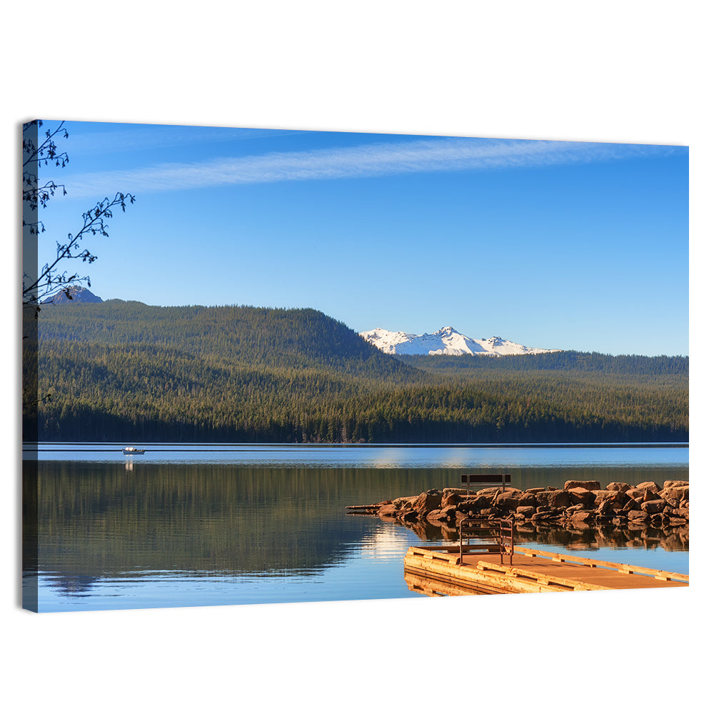 Odell Lake Pier Wall Art