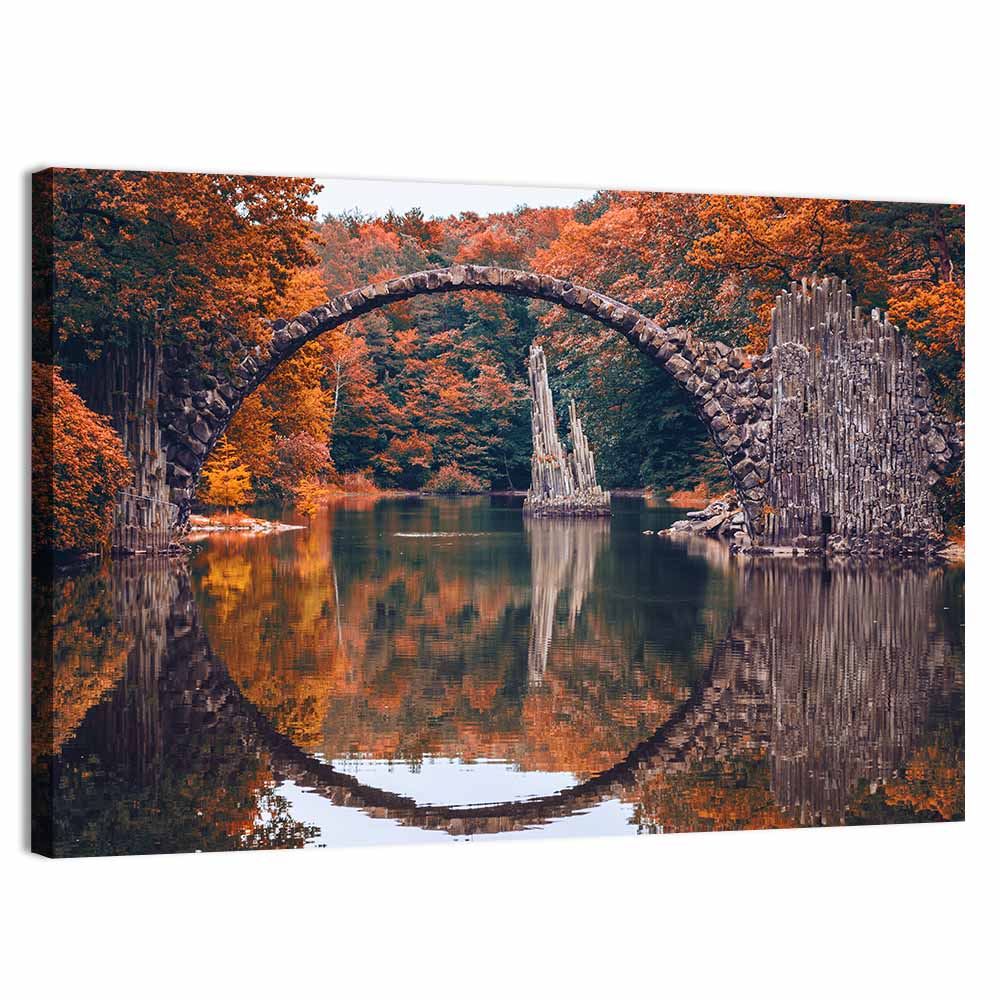 Rakotz Bridge Germany Wall Art
