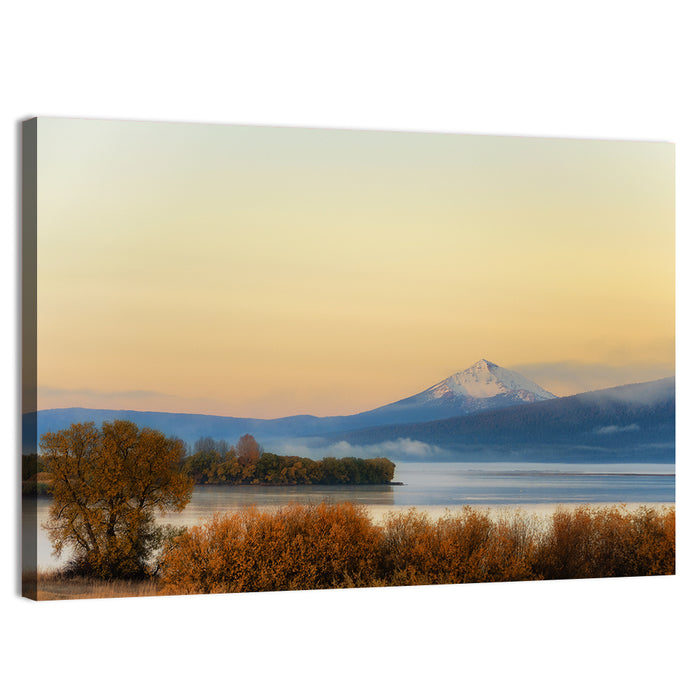 Upper Klamath Lake Wall Art as a canvas print