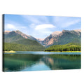 Mission Mountain Lake Reflection Wall Art
