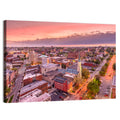 Church Spire at Dusk Wall Art