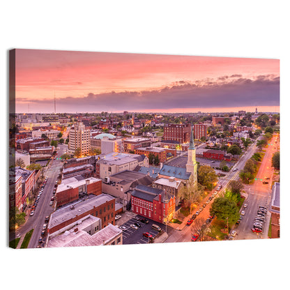 Church Spire at Dusk Wall Art