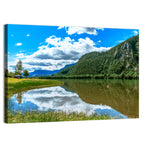 Lake Mjosa Reflection Wall Art