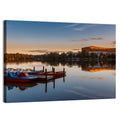 Dutzendteich Lake at Golden Hour Wall Art