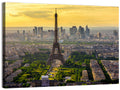 Eiffel Tower at Golden Hour Wall Art