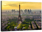 Eiffel Tower at Golden Hour Wall Art