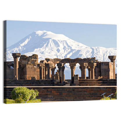 Zvartnots Ruins & Mount Ararat Wall Art