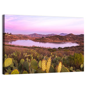 Lake Hodges Sunset Wall Art