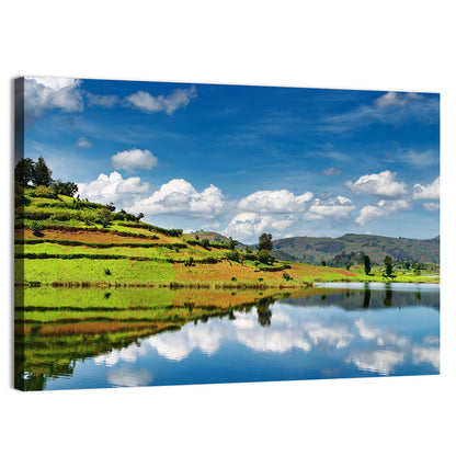 Bunyonyi Lake Reflection Wall Art