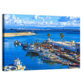 Sfax Fishing Harbor Wall Art