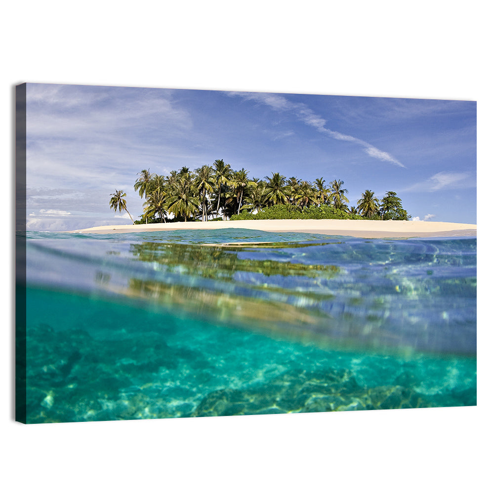 Island Paradise Wall Art, canvas print, landscape