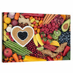 Heart-shaped Bowl of Superfoods Wall Art